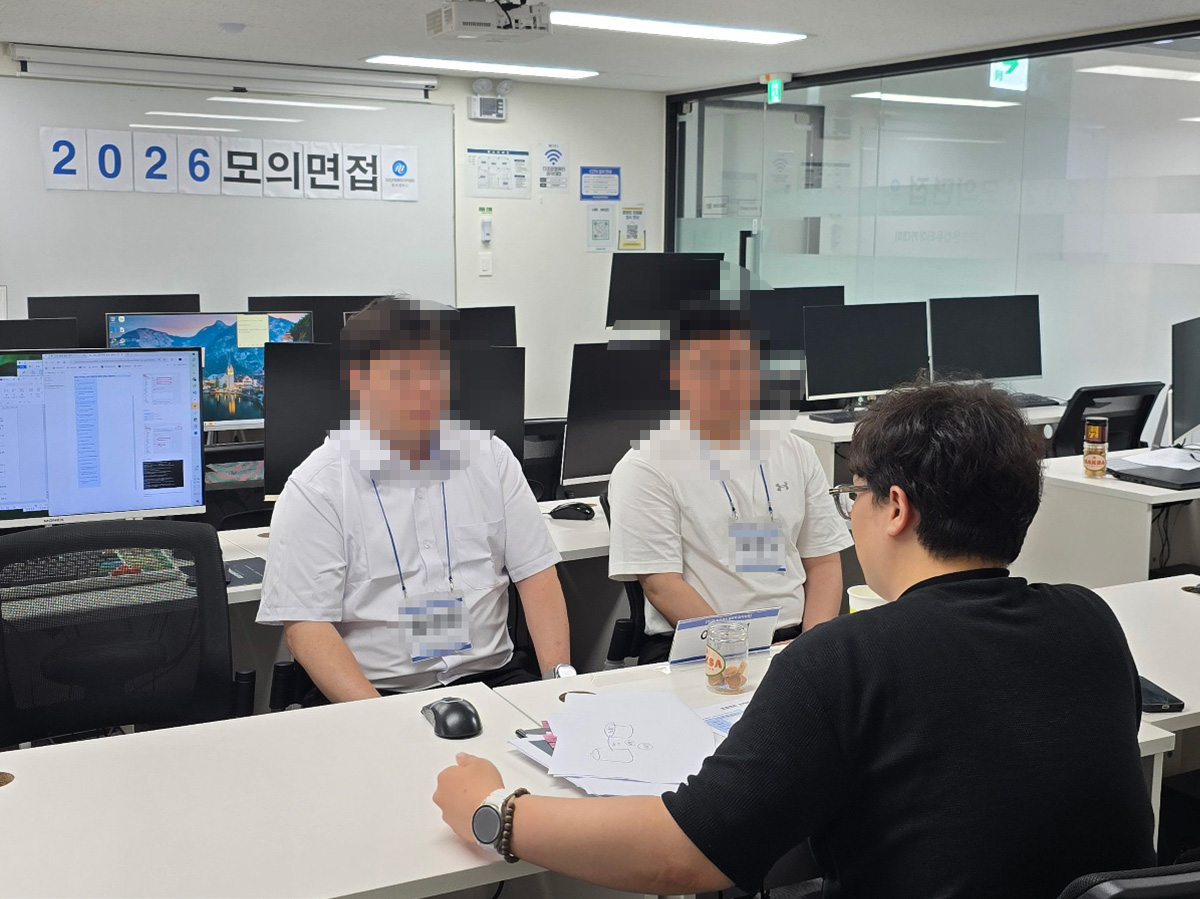 모의 면접 코칭 현장 1