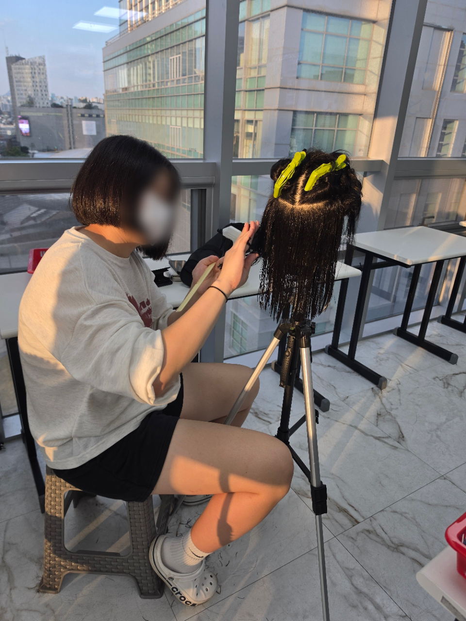 MBC아카데미뷰티학원 동대문지점 헤어국가자격증 수업 사진