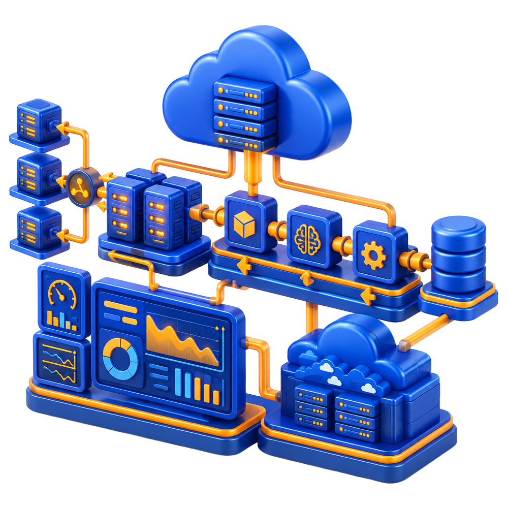 AI 3D Illustration