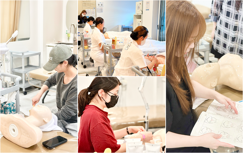 같은 에스테틱 국가자격증, 메가 뷰티의 수업은 다르다! ✨