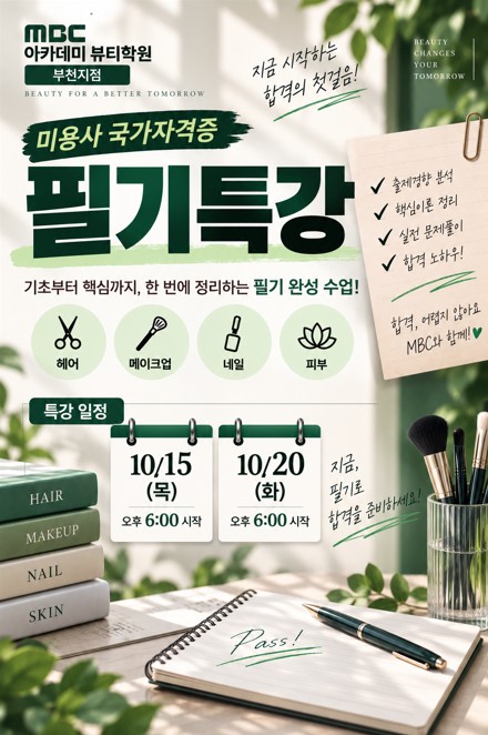 [부천지점] 10월 필기특강 진행!!